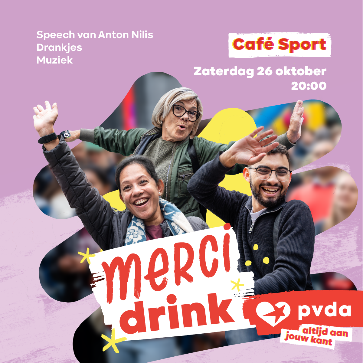 PVDA Leuven Bedankings Drink